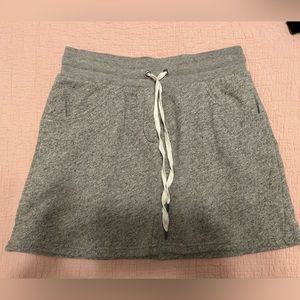 J. Crew sweatshirt material skirt